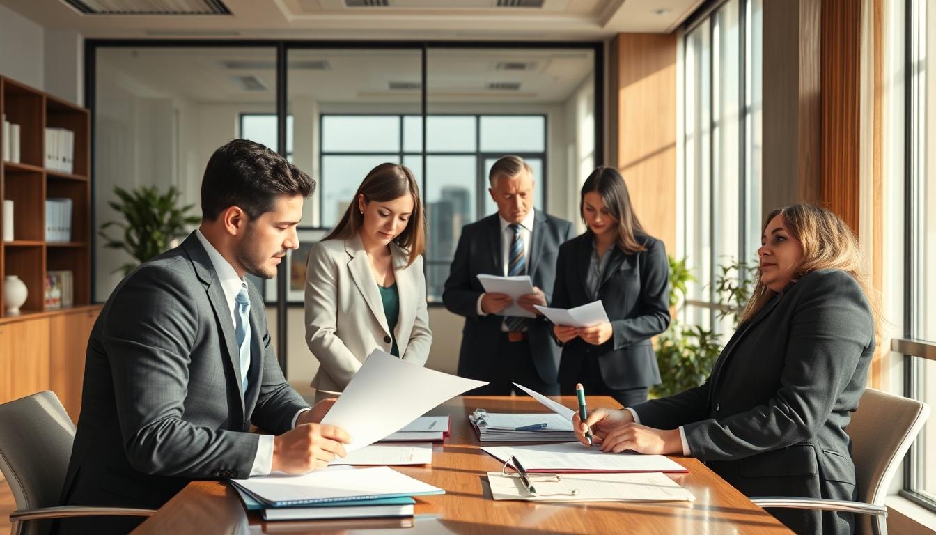 Senior legal support team